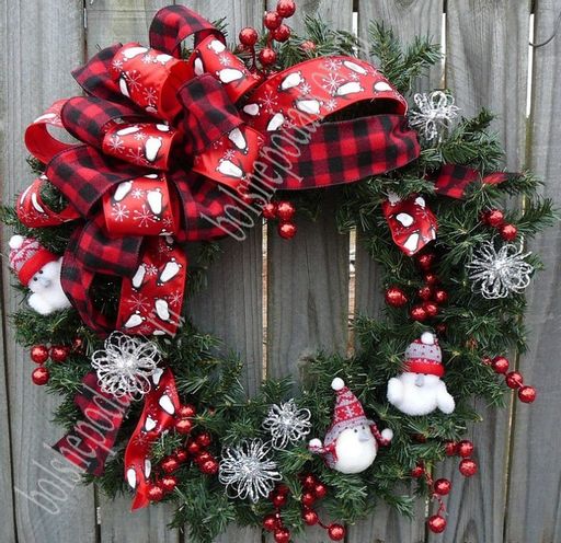 Лента декоративная 6,3 см*25 ярд (с проволокой по краям) 63-073 - No name фото 2