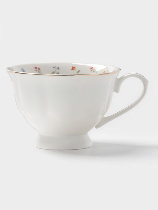 Чайная пара WY Flowers song, фарфор, 220 мл, белая