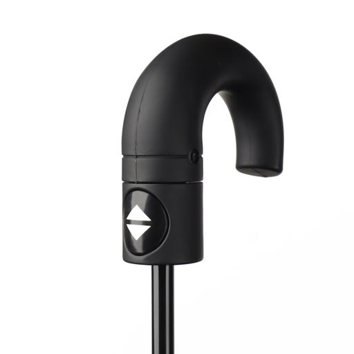 Зонт полуавтоматический Однотон, 3 сложения, 8 спиц, R = 48 см, цвет чёрный - Simaland фото 6