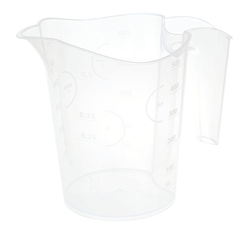 Кувшин мерный 0,5л прозрачный (уп.20)