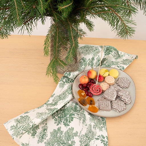 Набор полотенец 40х70 (3 шт.), саржа, Гарден графит ВБ 40х70 - Традиция фото 4