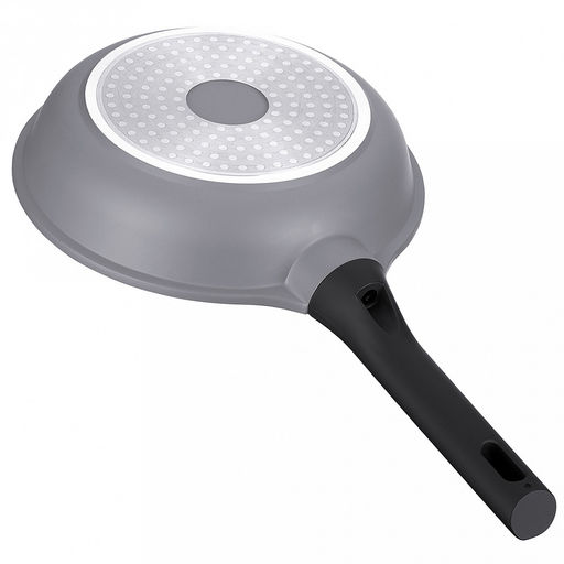 Сковорода с антипригарным покрытием Moderno д26см, h9см, s1,8мм, дно s5мм, литой алюминий, бакелитовая ручка с покрытием soft-touch, Regent (Китай) Подходит для всех видов плит, включая индукционную. - Домашняя мода фото 5