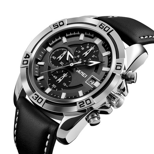 Часы наручные Skmei мужские 9156silver-black