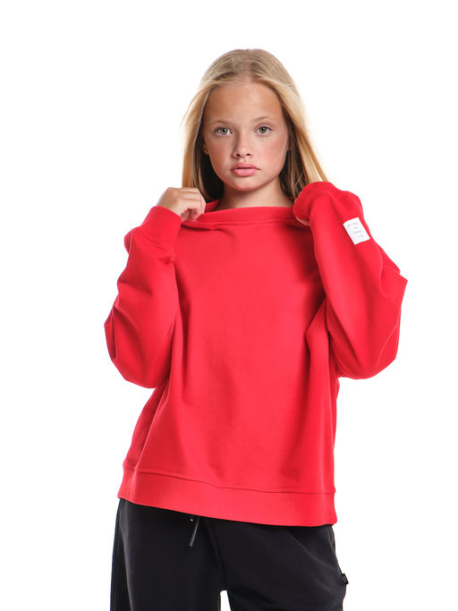 Свитшот для девочки 22-7633 св.серый - Mini maxi фото 23