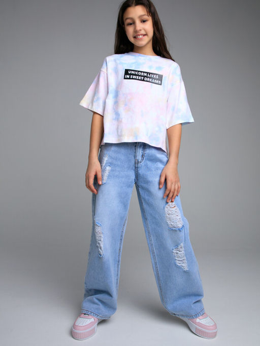 PlayToday / Джинсы для девочки фото 4