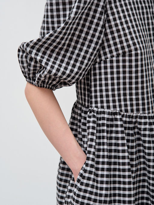 Платье с рукавами-буфами OD-789-3 - Tantino фото 11