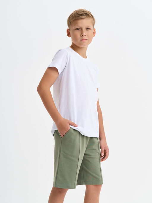 Шорты для мальчика цвета хаки - Kogankids фото 10