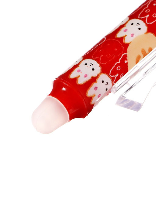 Цена за 6 шт. Ручка гелевая автоматические стираемые чернила, 0.5 мм, стержень синий, Мишка, МИКС - Simaland фото 5