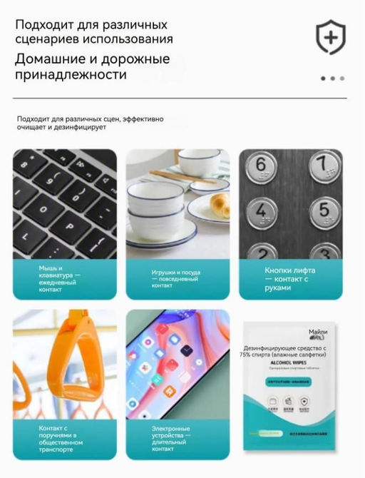 Спиртовые салфетки, 60х60 мм, медицинские, влажные салфетки, антисептические, антибактериальные, одноразовые 100 шт