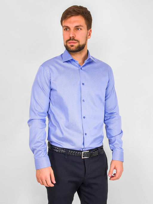 Сорочка мужская длинный рукав GREG 223/131/8013/Z  фото 7