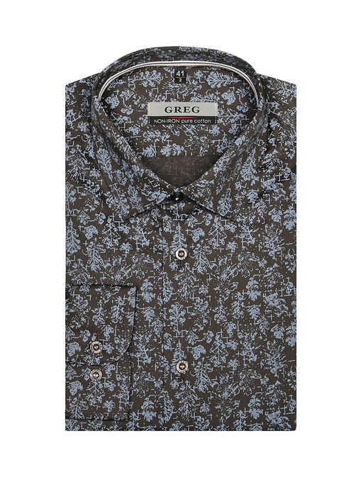 Сорочка мужская длинный рукав GREG 533/231/2034/Z/1p