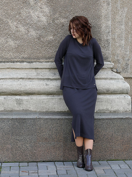 Женский костюм премиум класса ПАТРИСИЯ - Almond фото 5