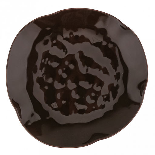 Шоколад Тарелка мелкая фарфоровая 200х200х30мм, с деколью, ассиметричная форма, в коробке (Китай) - Домашняя мода фото 3