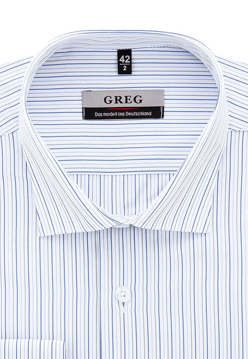 Сорочка мужская длинный рукав GREG 121/139/412/Z