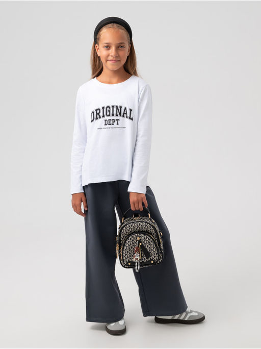 Брюки Класс детские черный - София фото 4