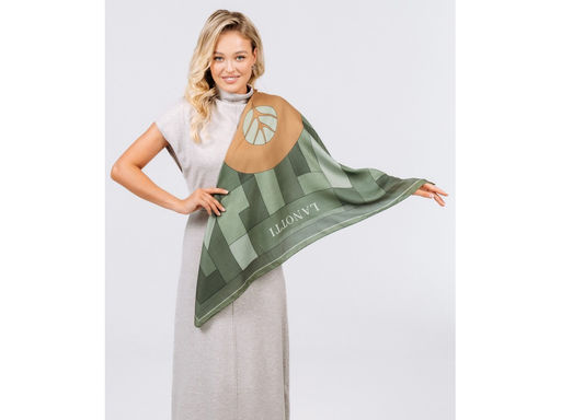 Платок женский Lanotti картина/№8