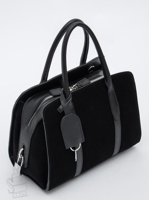 Сумка женская кожаная 990225NN black Natale Navetta