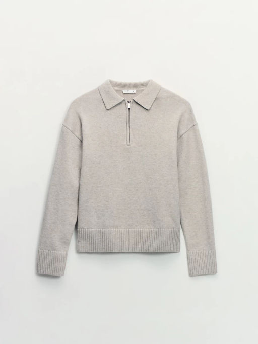 Джемпер поло с молнией / Zarina