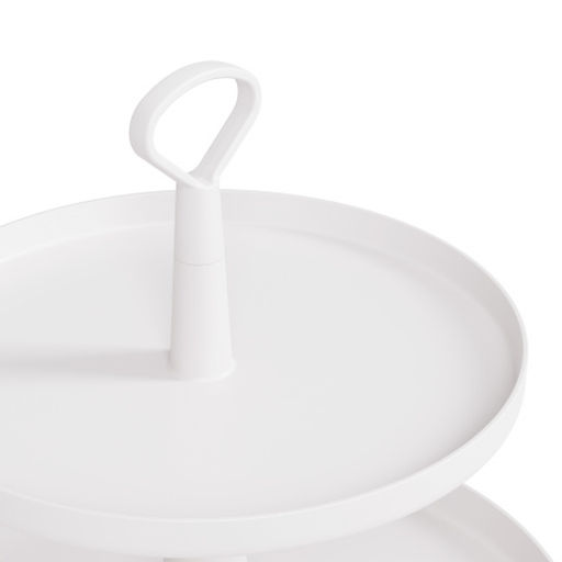 Фруктовница Феерия 3-х ярусная белый М8513 - Альтернатива фото 7