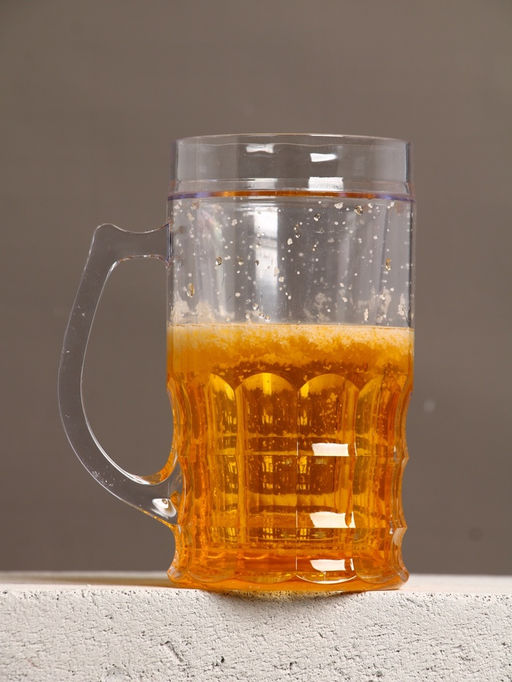 Подарочный набор Будь: гель для душа пиво и кружка с имитацией, 500 мл, Чистое счастье