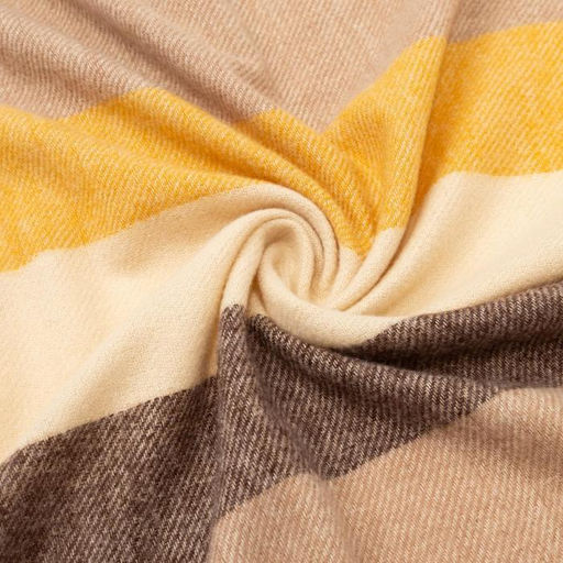 Палантин женский MINAKU с полосками, размер 70*180 см  фото 5