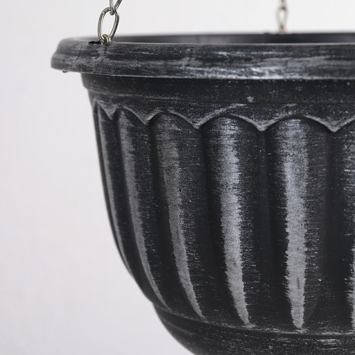 Кашпо для цветов, Шебби, 2 л, подвесное, с дренажной сеткой, пластиковое, МИКС - Greengo фото 3