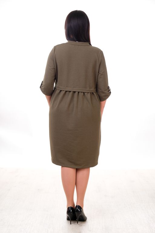 Платье Бэйли хаки - Марлен фото 3
