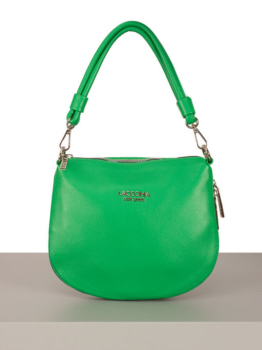LACCOMA сумка Анжелика-Л815-ярко-зеленый эко кожа хлопок