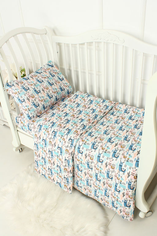 КПБ с простыней на резинке КПБ-ПР/ламы