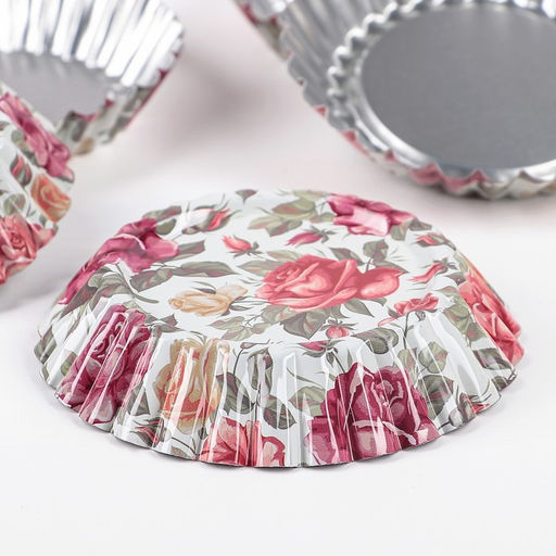 Набор форм для выпечки Доляна «Подсолнух. Розарий», 10×2.5 см, 6 шт.