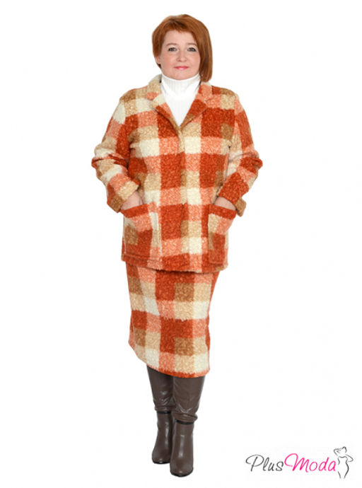 Юбка Модель №1061 размеры 44-84 - Plusmoda фото 10