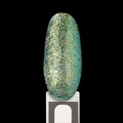 Гель лак для ногтей, Chameleon, 3-х фазный, 8мл, LED/UV, цвет зелёный/жёлтый (01) - Queen fair фото 6