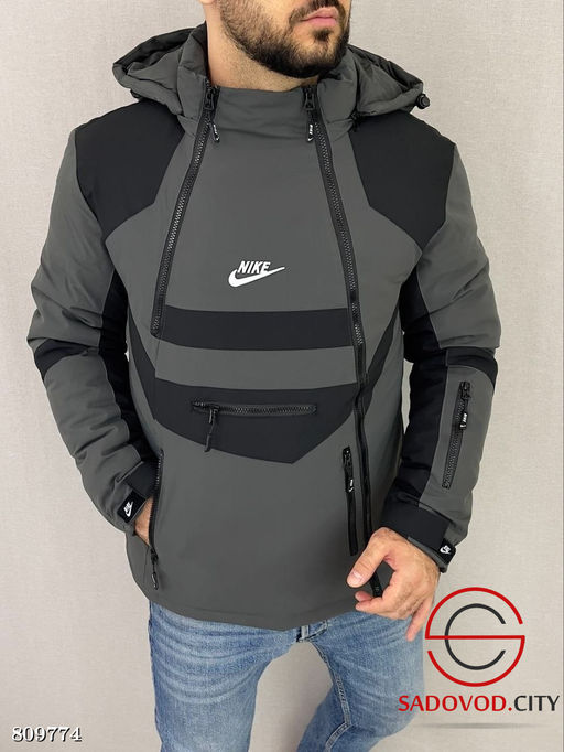 Куртка зимняя мужская с наполнителем холлофайбер - Bruno фото 3