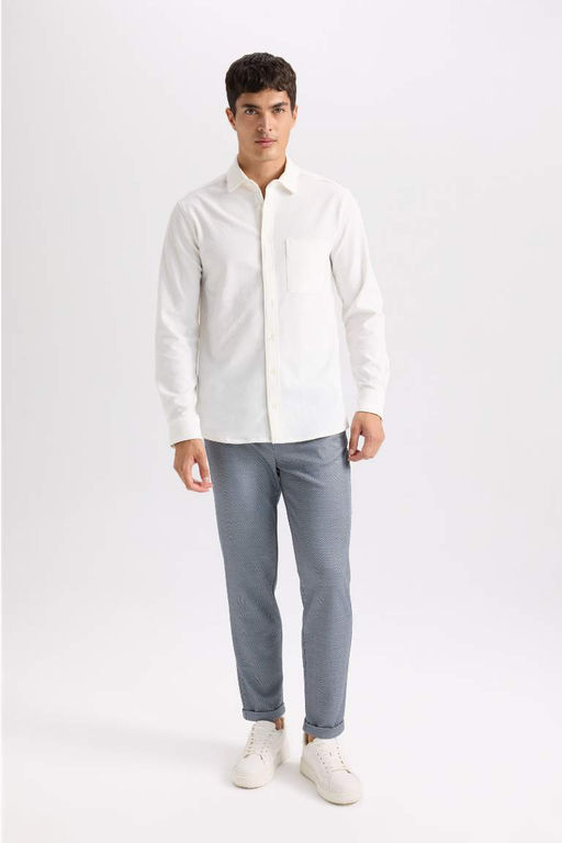 Двойные габардиновые брюки-джоггеры с карманами и эластичной резинкой на талии - Defacto фото 2