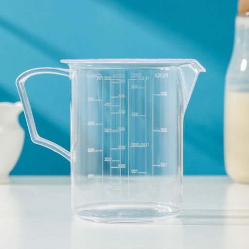 Цена за 2 шт. Кувшин мерный Альтернатива, 500 мл, пластик, прозрачный