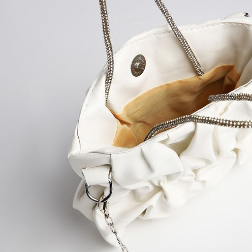 Сумка-клатч на молнии, цвет белый - Simaland фото 6