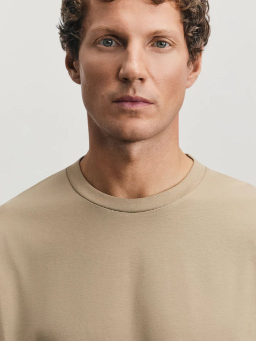 Футболка из смесового хлопка / Zarina  фото 6