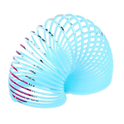 Цена за 12 шт. Пружинка - радуга «Единорог», d=3.5 см, в шоубоксе, МИКС