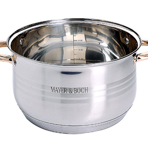 24038 Кастрюля 6,5л ст/кр 7-ми слойное дно МВ(х6)