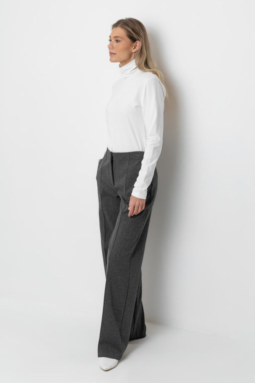 ЕВТ 4119/тем.серый меланж брюки жен