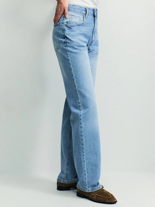 Джинсы straight с высокой посадкой / Zarina  фото 3