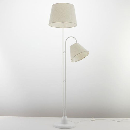 Торшер 3601/2, Е27, 2×40 Вт, белый