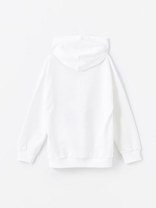 Kap??onlu Minnie Mouse Bask?l? Uzun Kollu K?z ?ocuk Sweatshirt - Waikiki фото 2