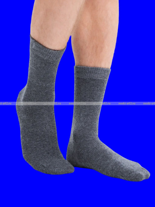 Цена за 12 пар.Термоноски мужские КАШЕМИР арт 1603 однотонные