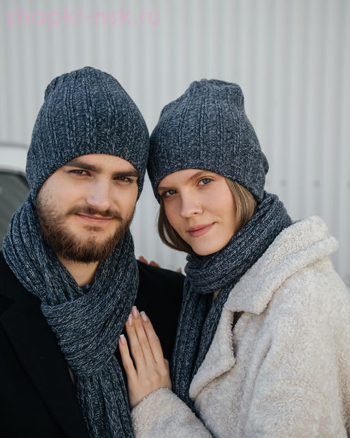 9223-1 Комплект (колпак+шарф) (56-58) - Static фото 3