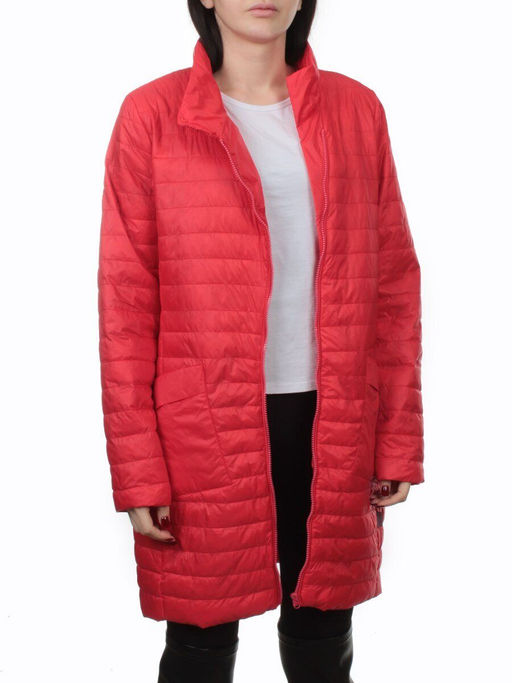 K-532 RED Куртка демисезонная стеганая женская (70 гр. холлофайбер) - Fashion фото 6