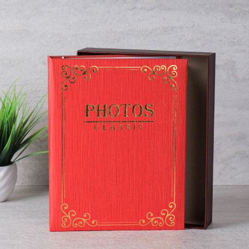 Цена за 1 шт. Фотоальбом 200 фото 10х15 / 4622 /уп 36/ (Коричневый) - Галеонтрейд фото 3