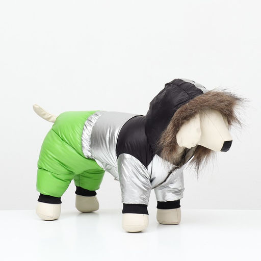 Комбинезон Пушок, размер 16 (ДС 36 см, ОГ 46 см, ОШ 35 см), зелёный - Simaland фото 3