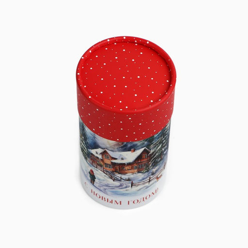 Коробка новогодняя подарочная С Новым годом, 8?14.5 см