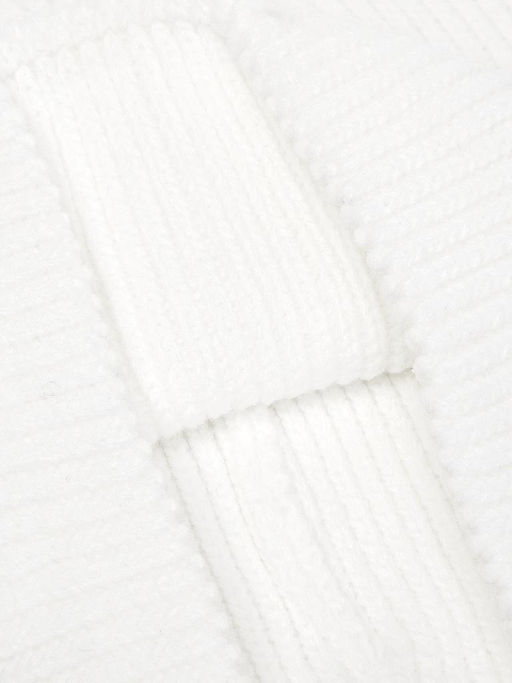 Шапка жен. шерсть+акр LB-BR55040 white - Labbra фото 4